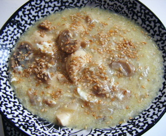 Soupe de poulet /champignon   حساء الدجاج والفطر  Chicken/mushroom soup