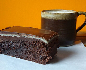 Cakes & Bakes: Marzipan chocolate brownies