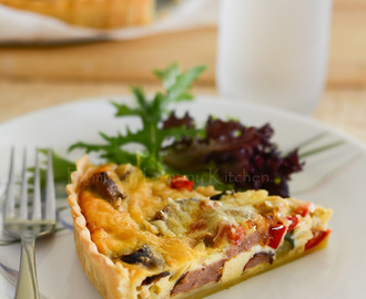Sausage and Vegetable Quiche