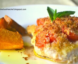 Easy Western : Post #2 - Herb Crusted Fish Fillet with Tomato Salsa