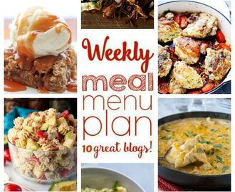 Easy Weekly Meal Plan Week 63