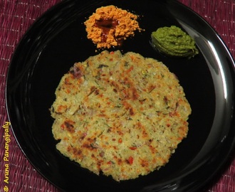 Rava Rotti | Savoury Semolina Pancake from Karnataka