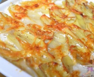 Gratin de pommes de terre aux lardons et fromage (Omnicuiseur)