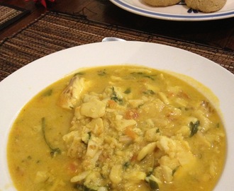 Fish and Turmeric Soup - Thermomix Recipe