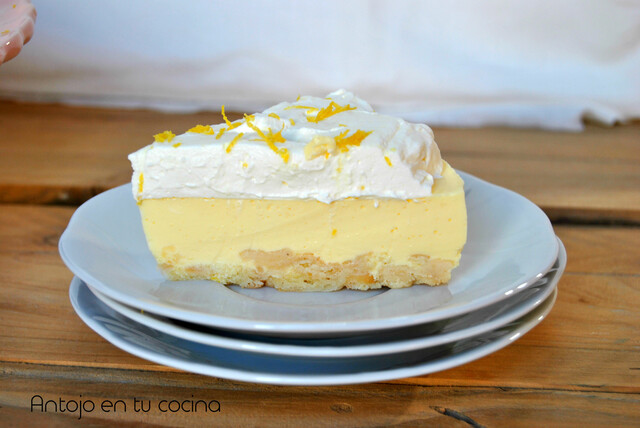 Cheesecake de limón {tarta fría sin horno}