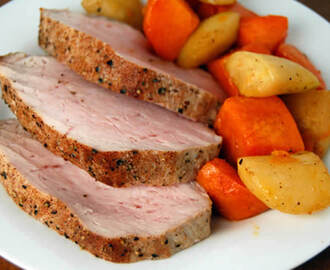 Sauté de porc aux pommes de terre et carottes au cookeo