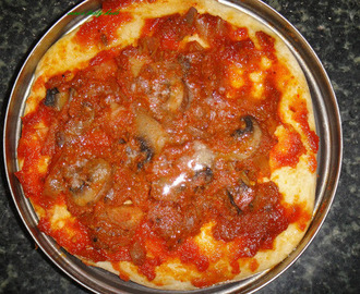 Low Fat Home Made Pizza
