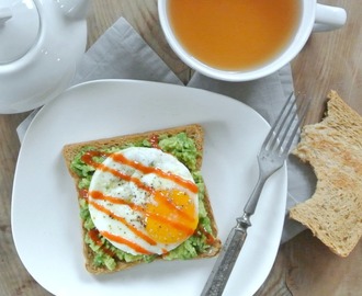 Mein liebstes Frühstück: Avocado Toast mit Ei