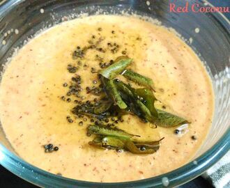 Red Coconut Chutney Recipe from Kerala