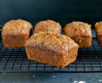 Getting a head of the game/-/ Spicy roasted banana bread.