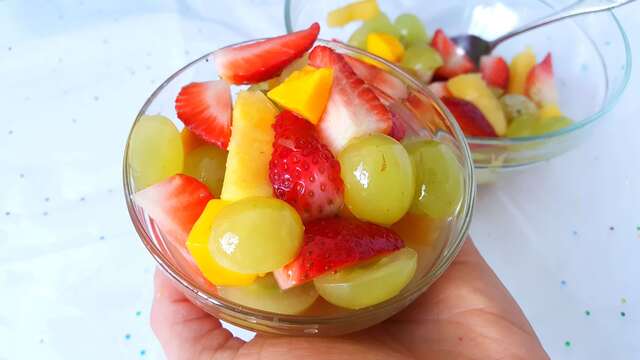Fruit Salad With Orange Juice