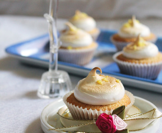 Lemon Meringue and Poppy Seed Cupcakes