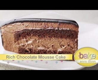 Chocolate Mousse Cake | Bake with Anna Olson