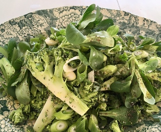 Var dags gröna mat - Bästa Broccoli Salladen, 4 port