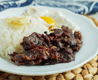 Kulinarya Cookbook Review and Tapa (Filipino Dried Cured Beef)