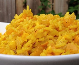 Eat the Rainbow with Yellow Rice