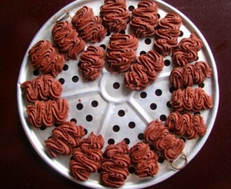 Viennese Chocolate Sable Cookies 维也纳巧克力黄油曲奇