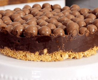 Σοκολατένια τούρτα ψυγείου με μπισκότα και Maltesers(Video), από το sintages.gr!