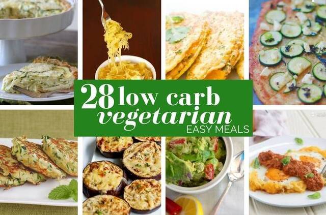 28 Incredible Low Carb Vegetarian Meals