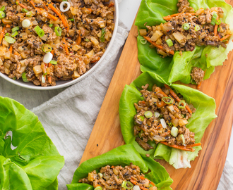 Whole30 Lettuce Wraps – PF Changs Recipe (Paleo, Clean Eating)
