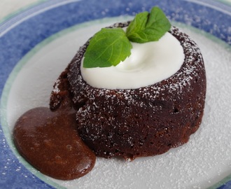 LAVA CAKE (lávový koláčik, čokoládový fondán)