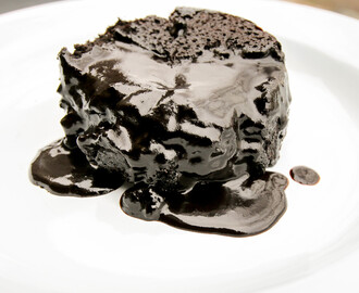 Black Fudge Pudding Cake