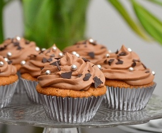 Kávové cupcakes s čokoládou