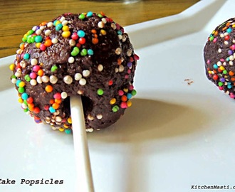 Cake Popsicles / Pops / Balls Recipe