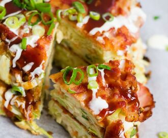 Okonomiyaki: Japansk pannkaka
