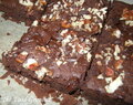 Brownies haricots noirs