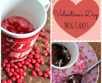#12Daysof Valentine’s Day Recipes {Day 6} Valentine’s Day Mug Cakes