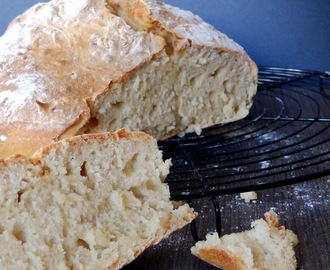 Φρέσκο ψωμί με προσπάθεια 5 λεπτών & χωρίς ζύμωμα