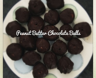 Peanut Butter Chocolate Balls