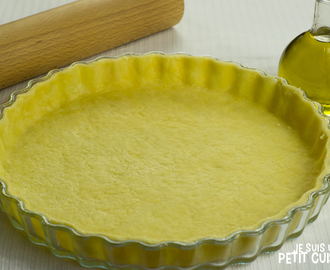 Recette de la pâte à tarte sans beurre (pâte à tarte à l’huile d’olive)