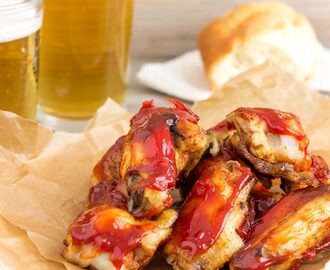 Sweet and Spicy Sticky Chicken Wings