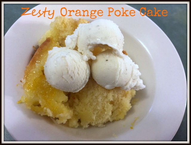 Zesty Orange Poke Cake