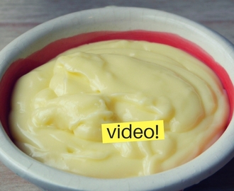 Cómo hacer crema pastelera en 5 minutos