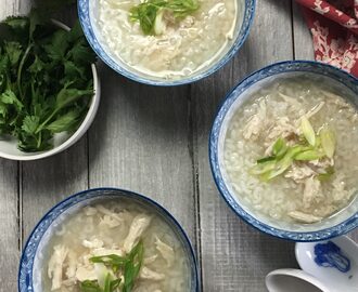 Chicken Soup with Jasmine Rice and Ginger