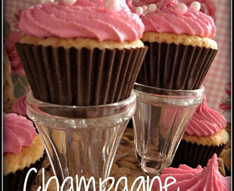 Mini-cupcakes de Champagne y feliz Año Nuevo!