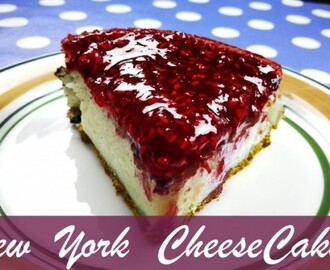 New York Cheesecake | Receta de Tarta de Queso Casera
