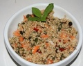 Quinoa, façon Taboulé à l'huile d'olive verte, du croquant et de la puissance... une révélation!