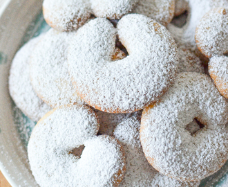 Almond Crescents + Cookies for Kids Cancer