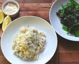 Aromatic Haddock and Rosemary Risotto