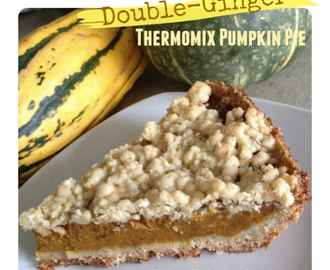 Double-ginger Thermomix Pumpkin Pie Recipe