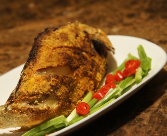 Air-Frying Fun : Tumeric Fried Fish 家常黄姜煎鱼