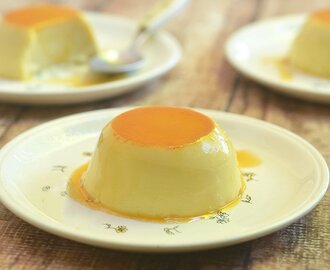 Leche Flan with Whole Eggs