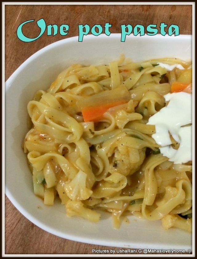 Vegetable One Pot Pasta | Tasty One Pot Pasta | One Pot Vegetable Pasta | Quick And Easy Pasta Recipes | Easy Pasta Recipes For Dinner