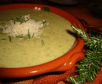 Sopa de Brócolos e Feijão Branco