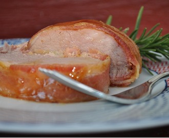What We’re Eating: Bacon-Wrapped Pork Tenderloin