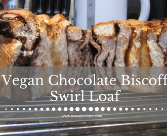 Vegan Chocolate Biscoff Swirl Loaf Recipe